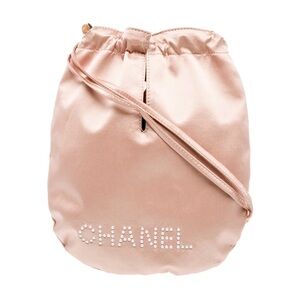 Chanel Blush Satin Crossbody Bag